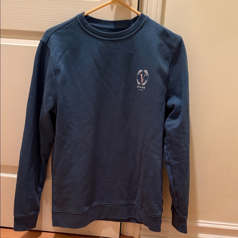 Vans Men's Deep Blue Crewneck Sweater